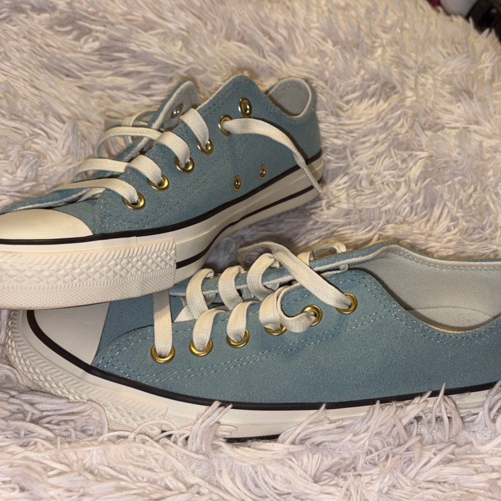 Converse Light Blue Canvas Sneakers